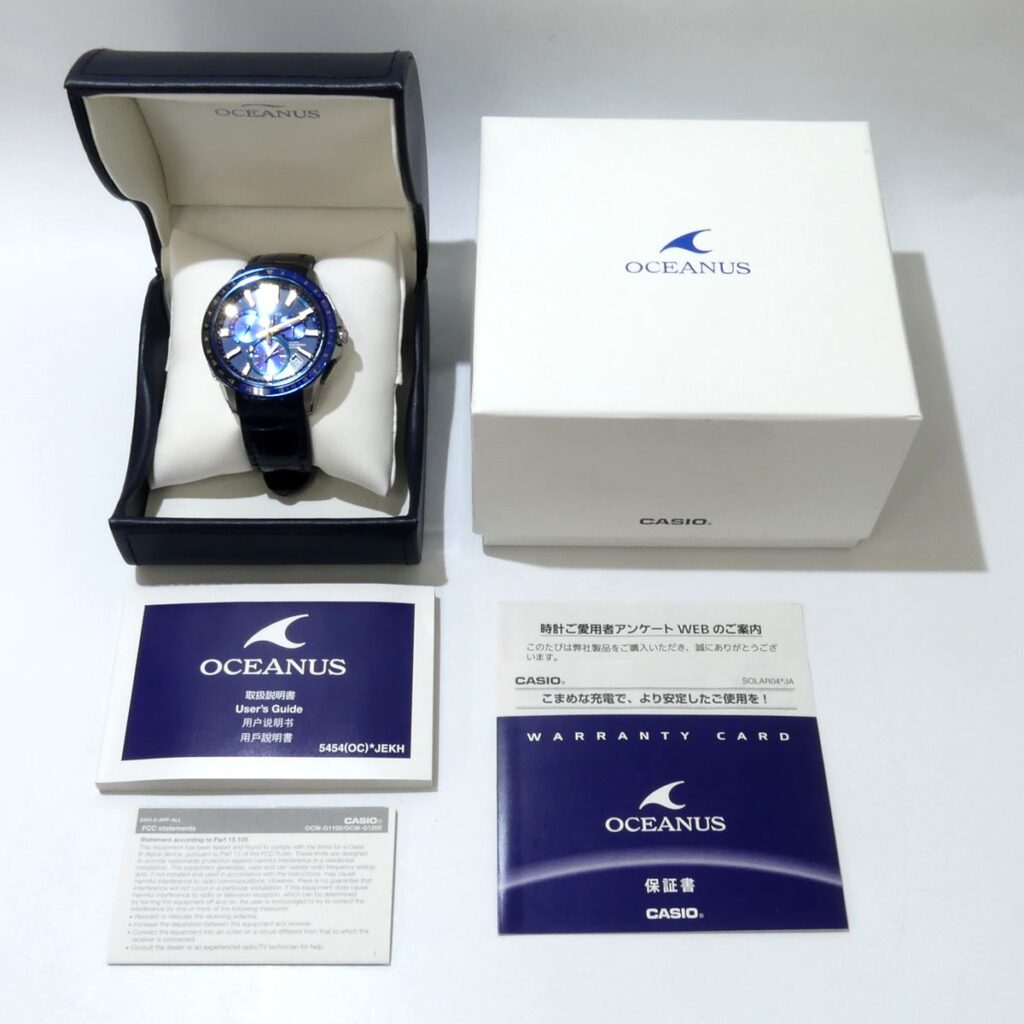 ＣASIO オシアナス OCW-G1200C-2AJF 腕時計買取 – 買取専門リサイクル