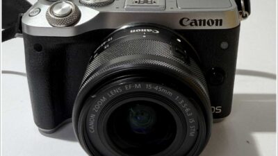 Canon EOS M6 EF-M 15-45mm 55-200mmダブルズームキット