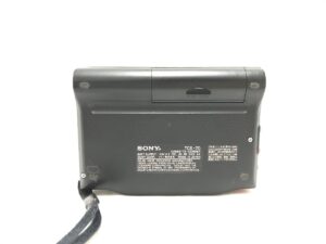 SONY TCS-70 カセットコーダー背面の型番ラベル