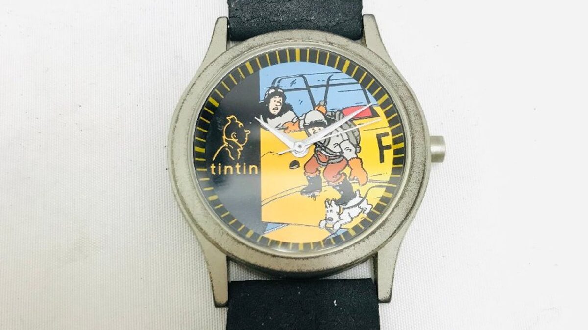 TINTIN（タンタンの冒険）キャラクター腕時計 USEDをお買取りしました