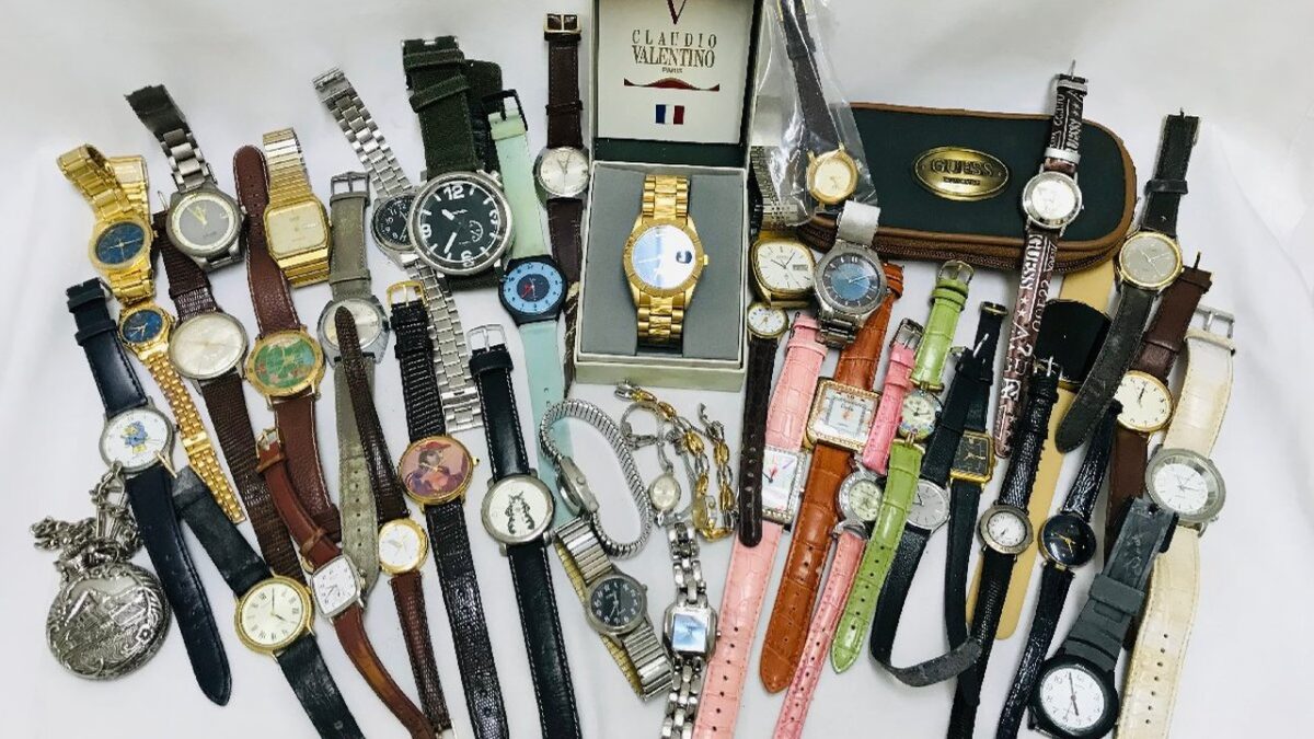 【時計買取】SEIKO・CITIZEN・DIESELなど腕時計・懐中時計40点以上をまとめてお買取りしました