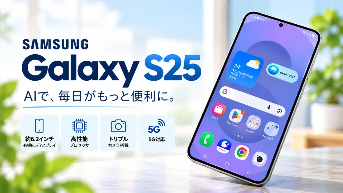 Samsung Galaxy S25を買取しました｜Galaxy・Androidスマホ買取ならモバイルセブン